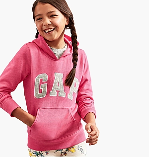 Худі Gap Kids Gap Logo Hoodie Sweatshirt Pink 496748011
