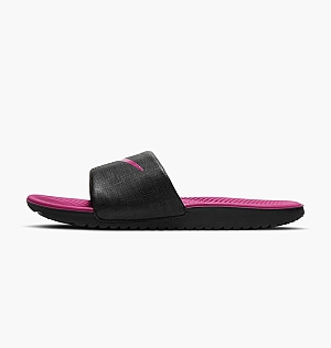 Тапочки Nike Little/Big Kids Slides Black/Pink Dd8519-001