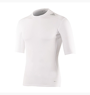 Термобілизна Adidas Techfit Base Short Sleeve Tee White AJ4967