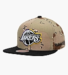 Кепка Mitchell & Ness Choco Camo Snapback Los Angeles Lakers Beige/Brown HHSS1101-LALYYPPPCAM