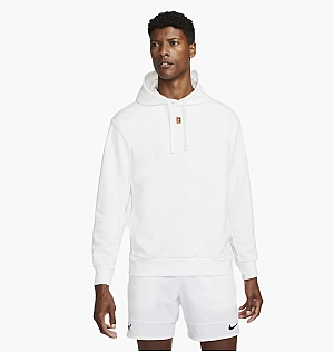 Худи Nike Mens Fleece Tennis Hoodie White Da5711-100