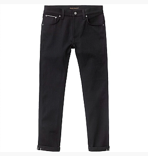 Джинси Nudie Jeans Lean Dean Dry Selvage Black 113314
