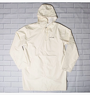 Анорак Stussy Summer Long Hooded Coaches Jacket White 115339OFFW