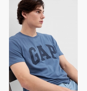 Футболка Gap Logo T-Shirt Blue 547309471