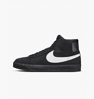 Кроссовки Nike Sb Zoom Blazer Mid Black 864349-007