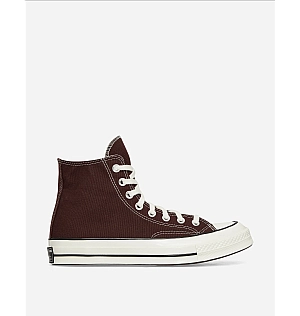 Кеды Converse Chuck 70 Hi Vintage Canvas Sneakers Dark Root Brown A08137C