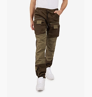 Штани Decibel Nylon Twill Zip Cargo Pants Olive B308-OLV