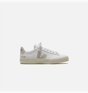 Кроссовки Veja Campo Suede Chromefree Leather White CP0502429A