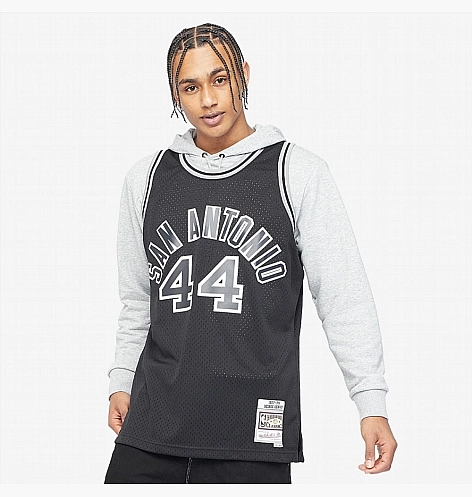 mitchell and ness george gervin jersey
