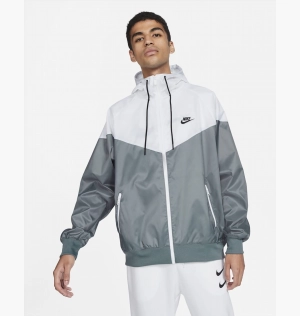 Ветровка Nike Sportswear Windrunner Grey/White DA0001-084