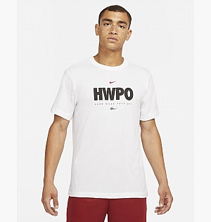 Футболка Nike Dri-FIT 'HWPO' Training T-Shirt White DA1594-100