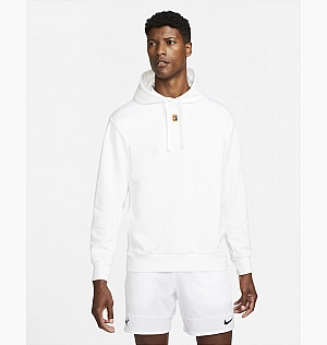 Худи Nike Mens Fleece Tennis Hoodie White Da5711-100