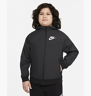Куртка Nike Big Kids (Boys) Jacket (Extended Size) Black Dc0625-010