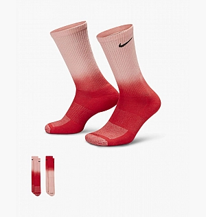 Шкарпетки Nike U Nk Everyday Plus Cush Crew Red/Pink Dh6096-902
