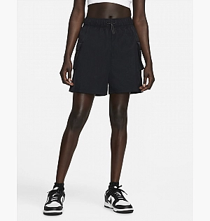 Шорти Nike Sportswear Essential Woven High-Rise Shorts Black Dm6247-010