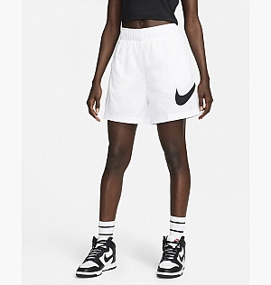 Шорти Nike Sportswear Essential WomenS High-Rise Woven Shorts White DM6739-100