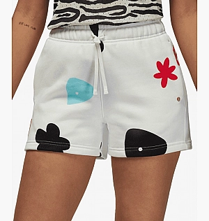 Шорты Air Jordan Artist Series Brooklyn Fleece Shorts X Mia Lee White DQ4609-133