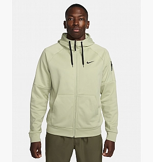 Толстовка Nike Therma Therma-Fit Full-Zip Fitness Top Green DQ4830-371