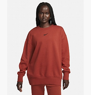 Світшот Nike Sportswear Phoenix Fleece Oversized Crew-Neck Sweatshirt Orange DQ5733-832
