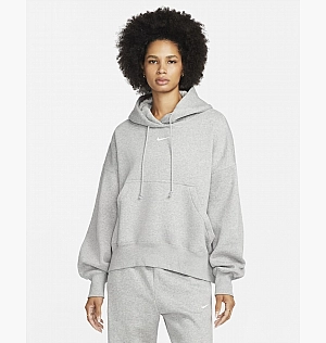 Худи Nike Sportswear Phoenix Fleece Over-Oversized Hoodie Grey Dq5858-063