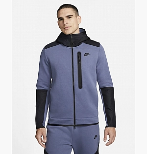 Толстовка Nike Tech Fleece Blue Dr6165-491