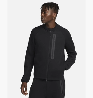Бомбер Nike Sportswear Tech Fleece Black FB8008-010