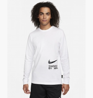Лонгслів Nike Sportswear Long-Sleeve T-Shirt White FJ1119-100