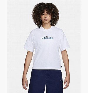 Футболка Nike Sb Skate T-Shirt White FV4465-100