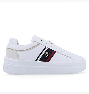 Кроссовки Tommy Hilfiger Corp Webbing Court Wht White FW0FW07387-YBS