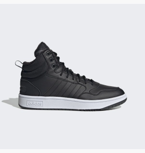 Кроссовки Adidas Hoops 3.0 Mid Lifestyle Basketball Classic Fur Lining Winterized Shoes Black GZ6679
