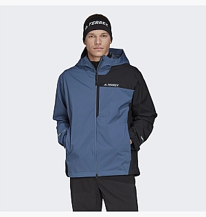 Куртка Adidas Terrex Multi Rain.Rdy 2.5-Layer Rain Jacket Blue HF3273