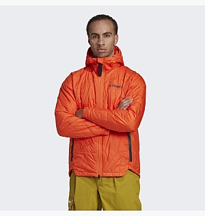 Куртка Adidas Terrex Myshelter Primaloft Hooded Padded Jacket Orange HH9228