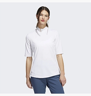 Поло Adidas Essentials Mock Polo Shirt White Hm5542