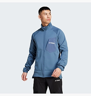 Куртка Adidas Terrex Xperior Medium Fleece Full-Zip Jacket Blue IB1838