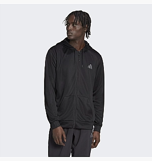 Кофта Adidas Train Essentials Seasonal Training Full-Zip Jacket Black Ib8137