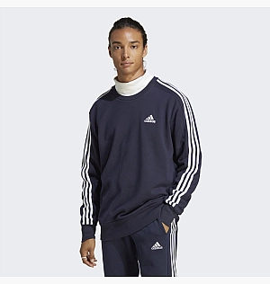 Світшот Adidas Essentials French Terry 3-Stripes Sweatshirt Blue Ic9318