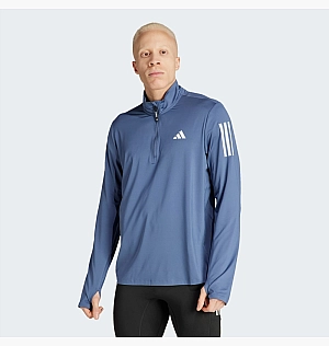 Кофта Adidas Own The Run Half-Zip Jacket Blue IN0453
