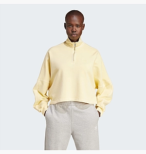 Кофта Adidas Essentials+ Sweatshirt Yellow IR6016