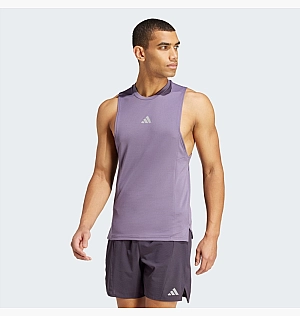 Майка Adidas Designed For Training Workout Heat.Rdy Tank Violet IS3711