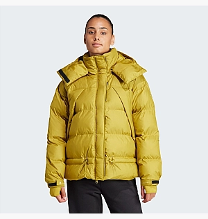 Пуховик Adidas Adidas By Stella Mccartney Mid-Length Padded Winter Jacket Yellow IT5744