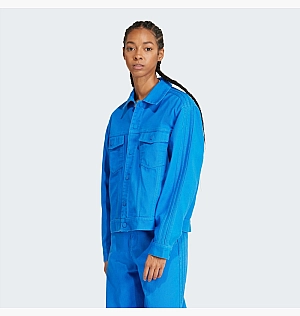 Куртка Adidas Kseniaschnaider 3-Stripes Dyed Jacket Blue IU2460