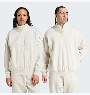 Кофта Adidas Basketball Half-Zip Sweatshirt Beige IW1625