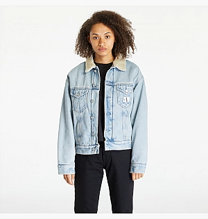 Джинсовка Calvin Klein Jeans Sherpa Denim Jacket Light Blue J20J221847-1AA