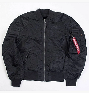 Куртка Alpha Industries Ma-1 Souvenir Shinto Reversible Jacket Black MJS46660C1BLK