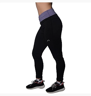 Штани More Mile Marl Long Training Tights Black MM1758