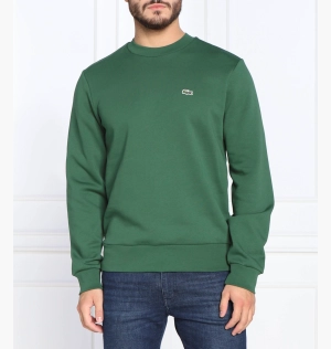 Лонгслив Lacoste Logo Sweatshirt Green SH9608-51-SMI