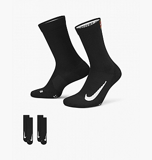 Шкарпетки Nike U Nk Multiplier Crew 2Pr Cush Black Sk0118-010