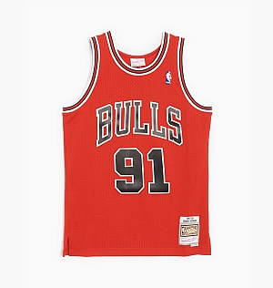 Майка Mitchell & Ness Nba Swingman Chicago Bulls 97 Dennis Rodman Jersey Red SMJYGS18154-CBUSCAR97DRD