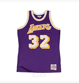 Майка Mitchell & Ness Nba Swingman Jersey 2.0 Los Angeles Lakers 1984-85 Magic Johnson Purple Violet SMJYGS18176-LALPURP84EJH