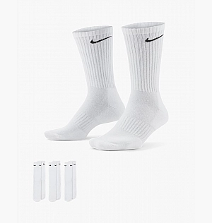 Шкарпетки Nike U Nk Everyday Cush Crew 3Pr White SX7664-100